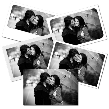 Impressions photos noir et blanc